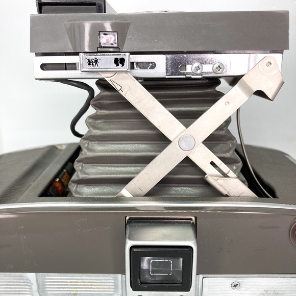 Vintage 1960s Folding Polaroid Land Camera w/ Original Leather Case,Accesories - Picture 16 of 16